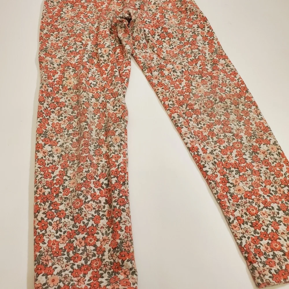 Carters 3T floral Leggins